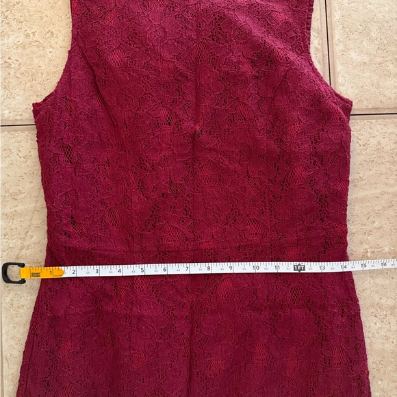 Banana Republic Women's Maxi Dress Size 4 Red - Picture 6 of 10